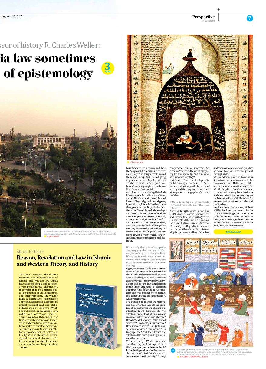 Iran Daily - Number Seven Thousand Two Hundred and Forty Three - 22 February 2023 - Page 7
