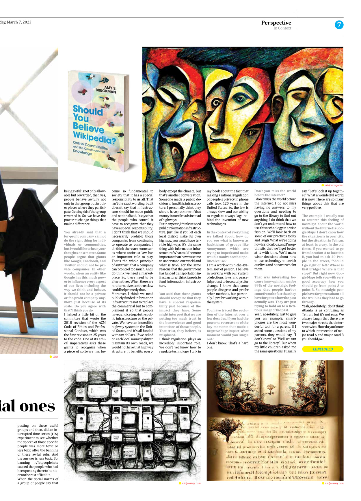 Iran Daily - Number Seven Thousand Two Hundred and Fifty Three - 07 March 2023 - Page 7