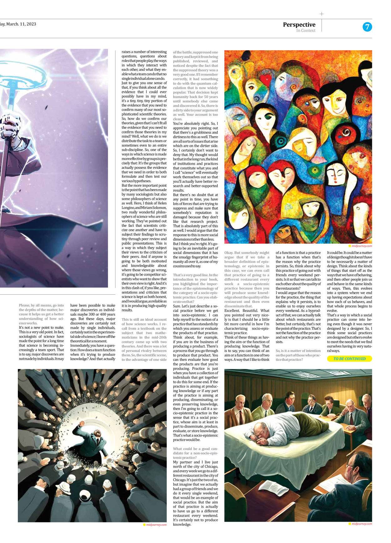 Iran Daily - Number Seven Thousand Two Hundred and Fifty Four - 11 March 2023 - Page 7