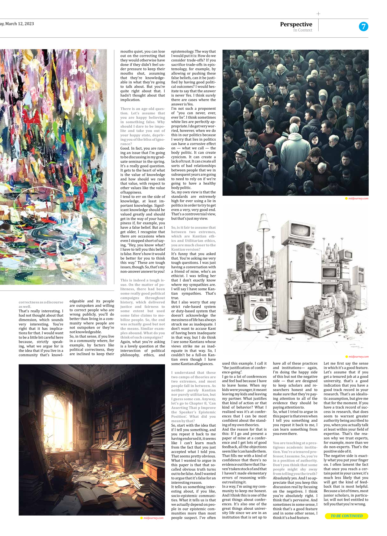 Iran Daily - Number Seven Thousand Two Hundred and Fifty Five - 12 March 2023 - Page 7