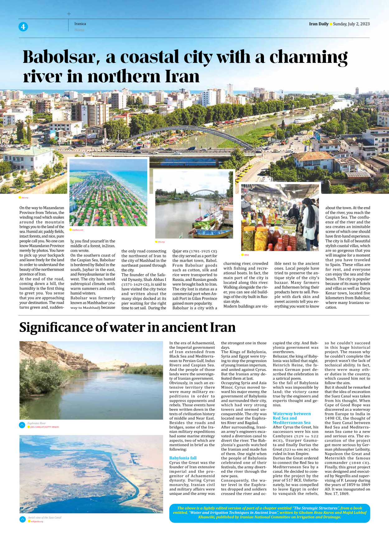 Iran Daily - Number Seven Thousand Three Hundred and Twenty Eight - 02 July 2023 - Page 4