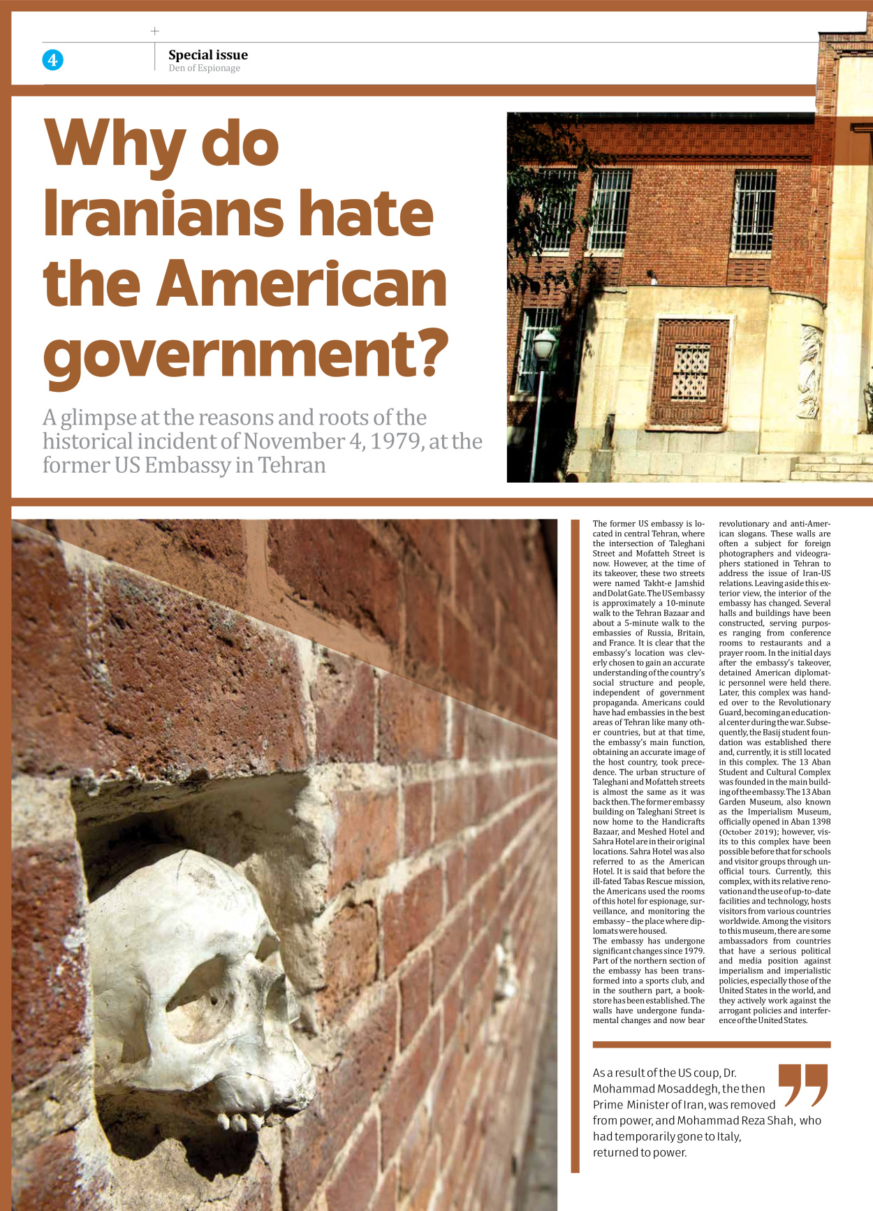 Iran Daily - Number Seven Thousand Four Hundred and Twenty Five - 04 November 2023 - Page 4
