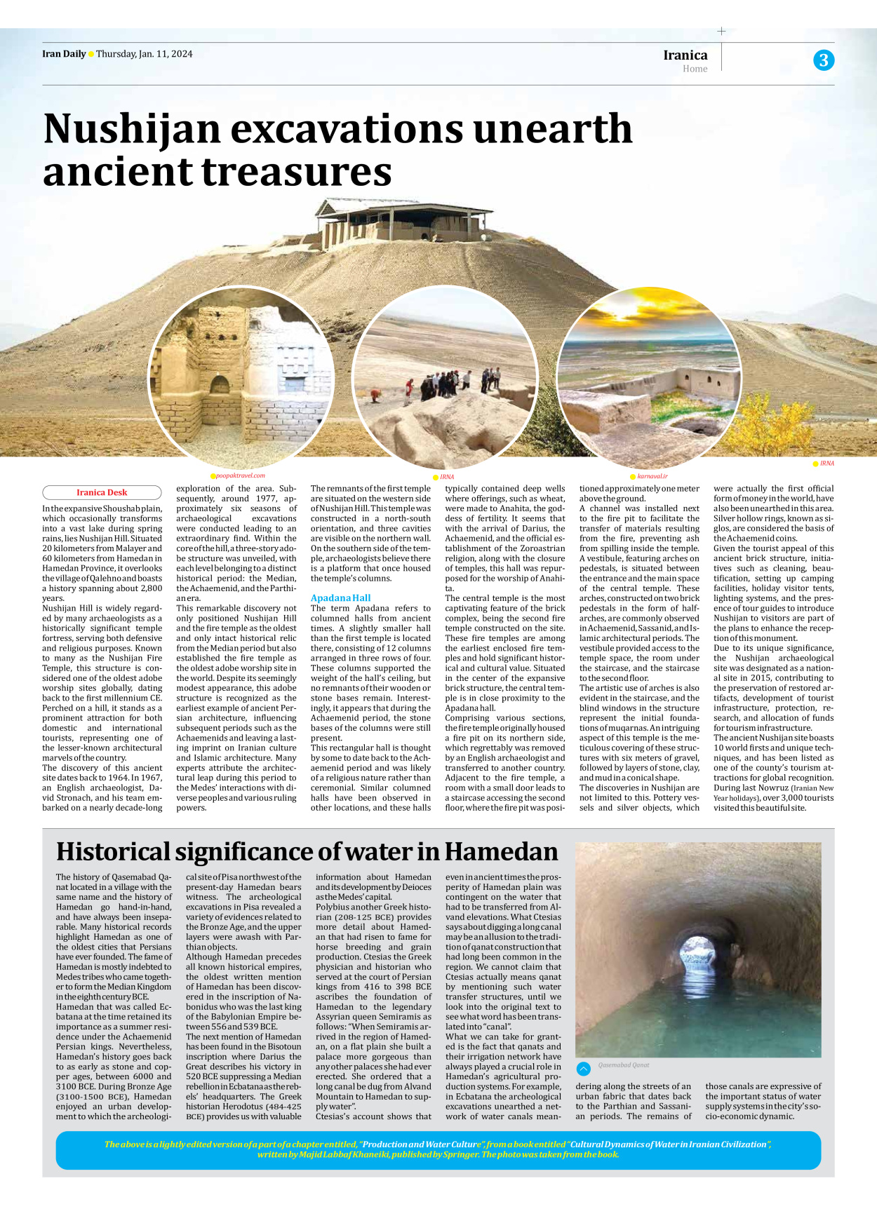 Iran Daily - Number Seven Thousand Four Hundred and Eighty Two - 11 January 2024 - Page 3