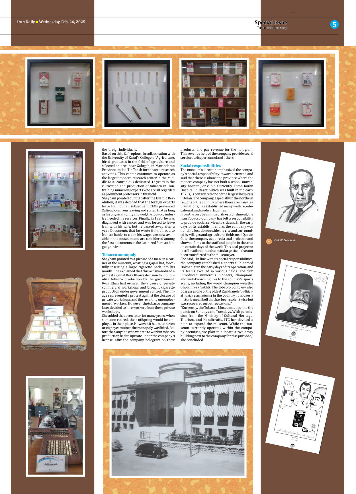 Iran Daily - Number Seven Thousand Seven Hundred and Eighty - 26 February 2025 - Page 5