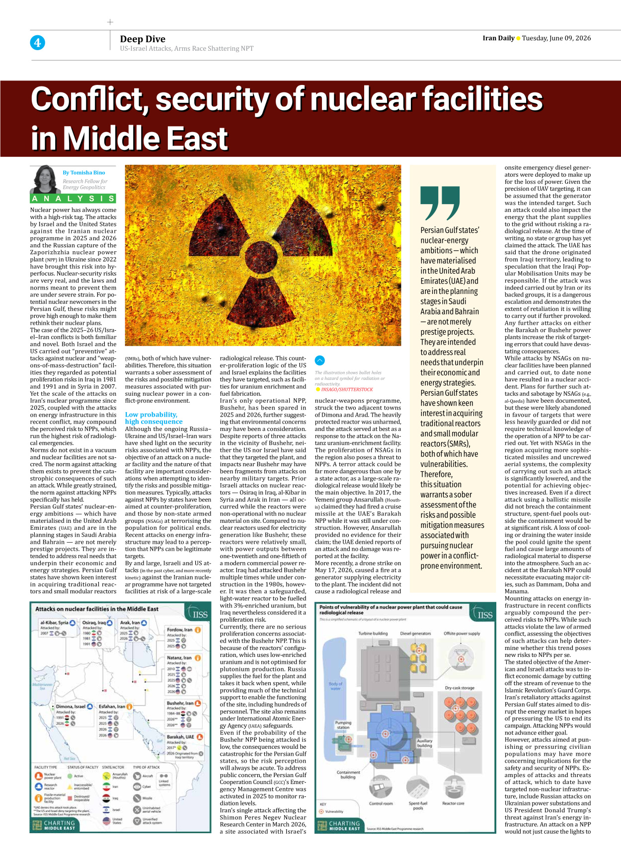 Iran Daily - Number Eight Thousand One Hundred and Thirty Six - 09 June 2026 - Page 4